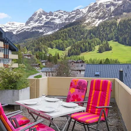 Apartamento Lumineux Avec Superbe Terrasse Et Vue Leukerbad